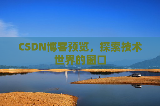 CSDN博客预览，探索技术世界的窗口